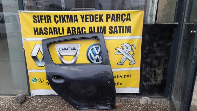 DACİA SANDERO SAG ARKA KAPI DACİA SANDERO ÇİKMA PARÇA