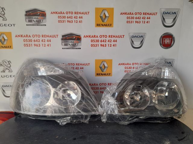 RENAULT CLİO 2 SAG SOL ÖN FAR RENAULT CLİO ÇİKMA PARÇA