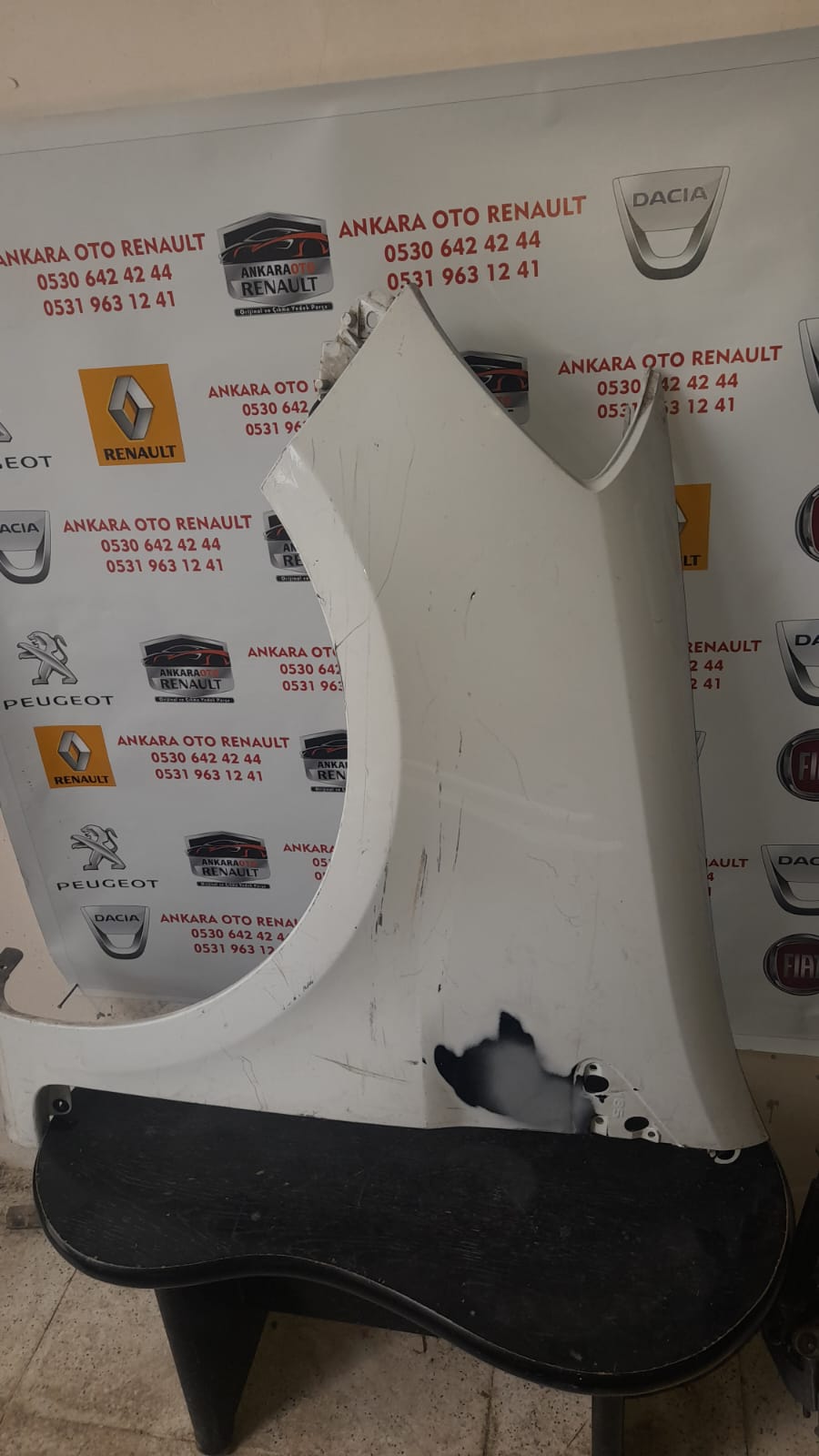 RENAULT CLİO 3 SOL ÖN ÇAMURLUK 185 RENAULT CLİO 3 ÇİKMA PARÇA