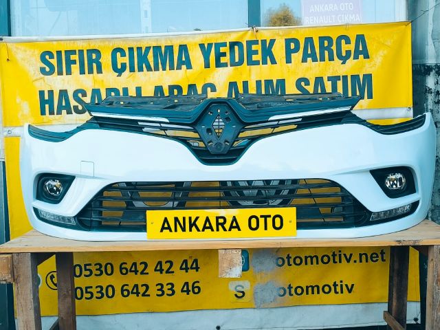 renault clio 4 beyaz renk ön tampon renault clio çkmacı