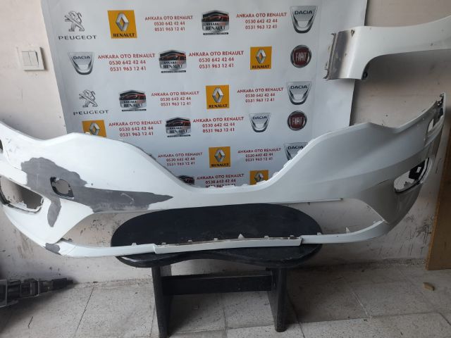 RENAULT CLİO 5 ÇİKMA ORJİNAL BEYAZ ÖN TAMPON RENAULT CLİO ÇİKMA PARÇACI