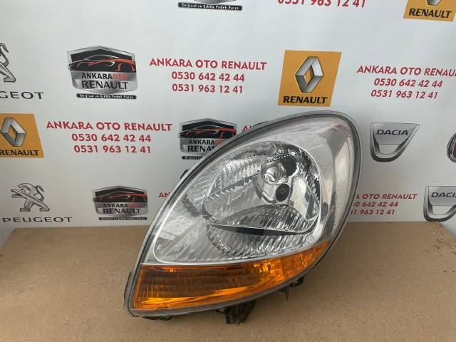 RENAULT KANGOO 2 SOL ÖN FAR RENAULT KANGOO ÇİKMA YEDEK PARÇA