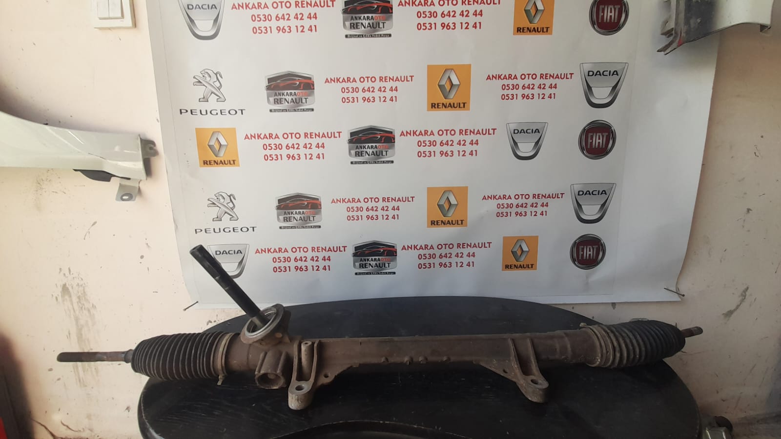 RENAULT MEGANE 2 DİREKSİYON KUTUSU RENAULT MEGANE 2 ÇİKMA PARÇACI