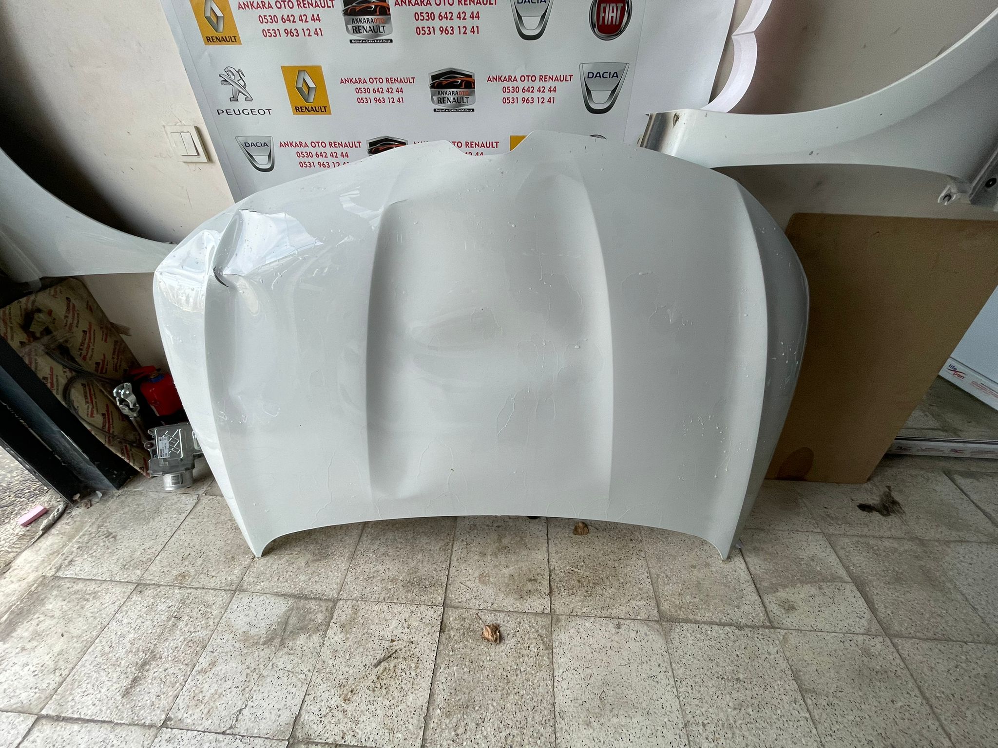 RENAULT MEGANE 4 ÖN KAPUT BEYAZ RENAULT MEGANE ÇİKMA PARÇACI